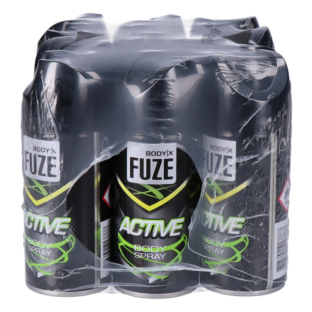 Deodorant Spray Body-X Fuze Active