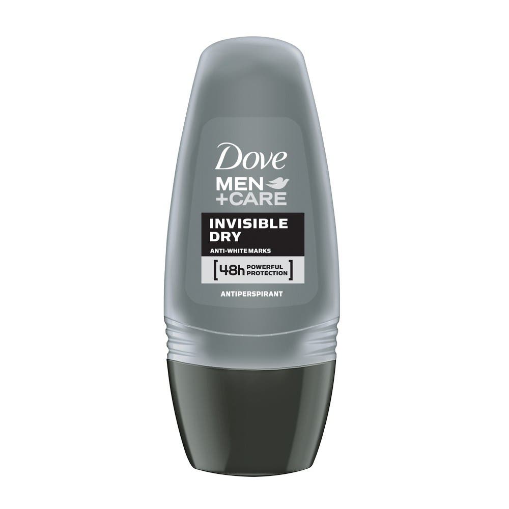 Deodorant Roll-On Dove Men+Care Invisible Dry 48H Powerful Protection