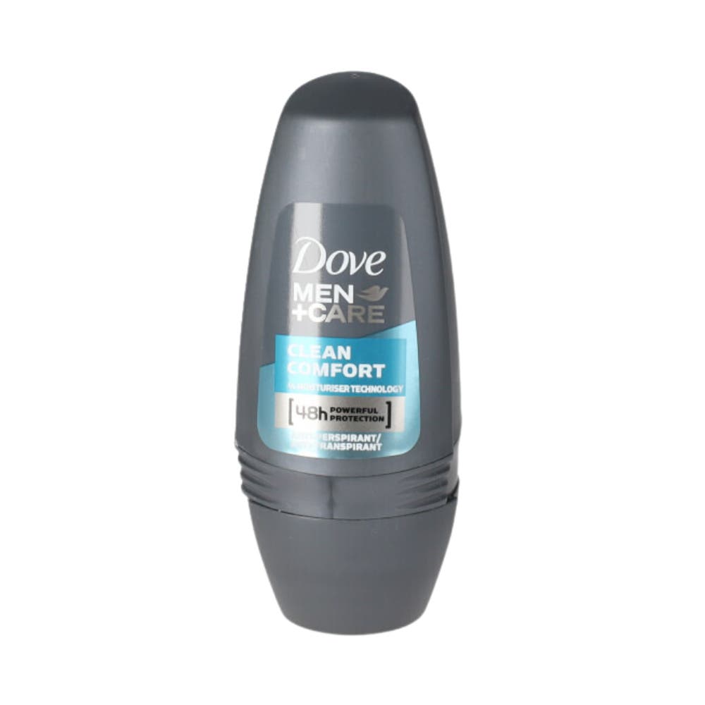 Deodorant Roll-On Dove Men+Care Clean Comfort 48H Powerful Protection