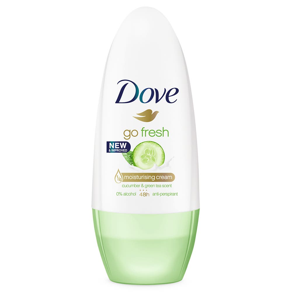 Deodorant Roll-On Dove Go Fresh Cucumber & Green Tea Scent 48H