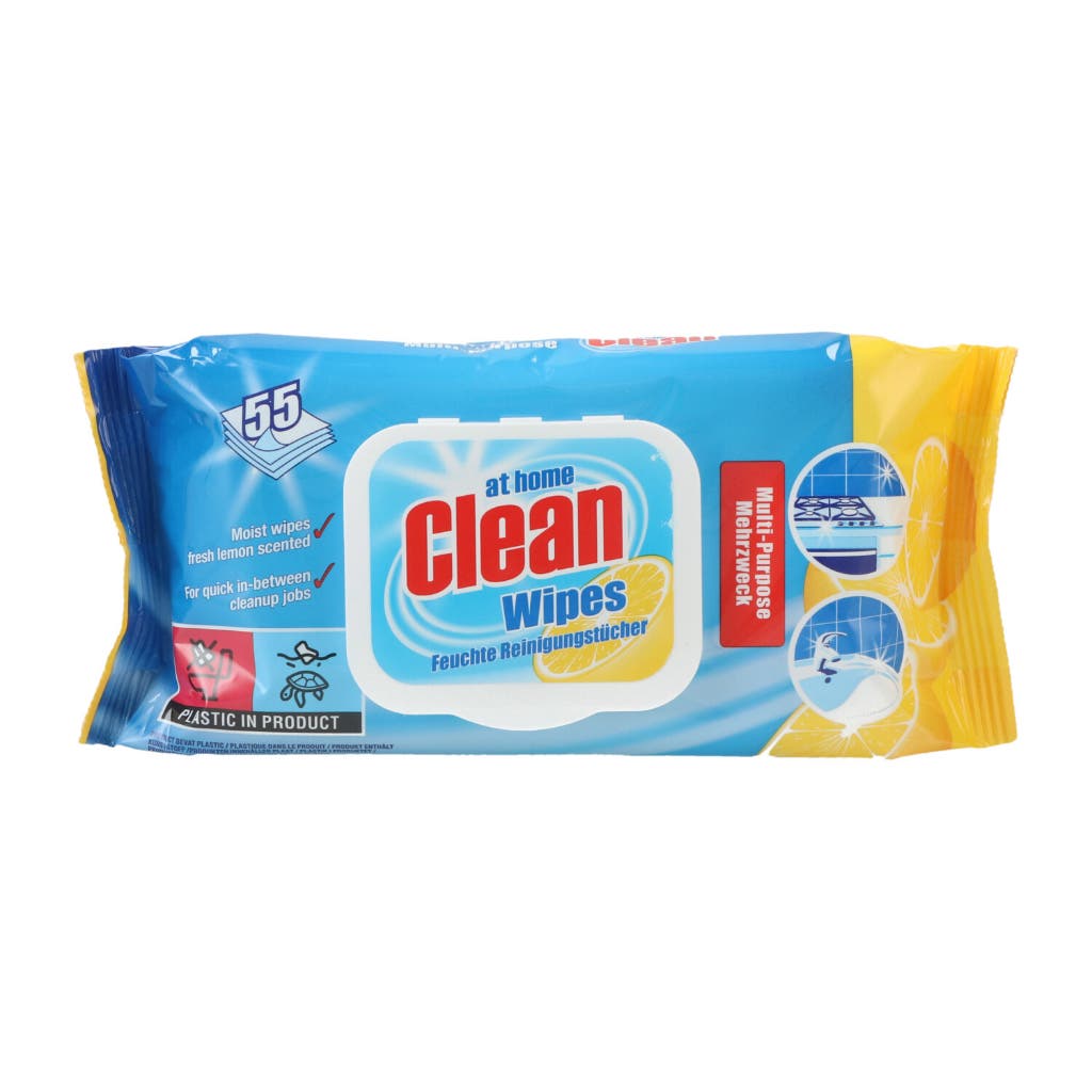 Cleaning Wipes At Home Clean Lemon