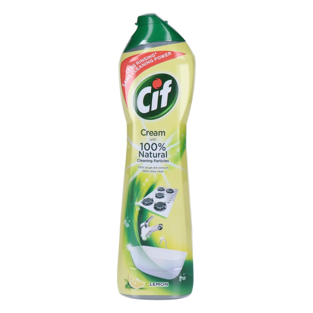 Cif Cream Lemon 500 Ml (pack Of 4)