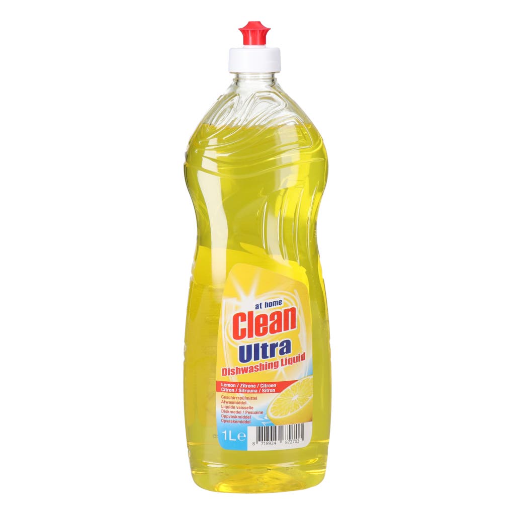 Dishwashing Liquid At Home Clean Ultra Lemon