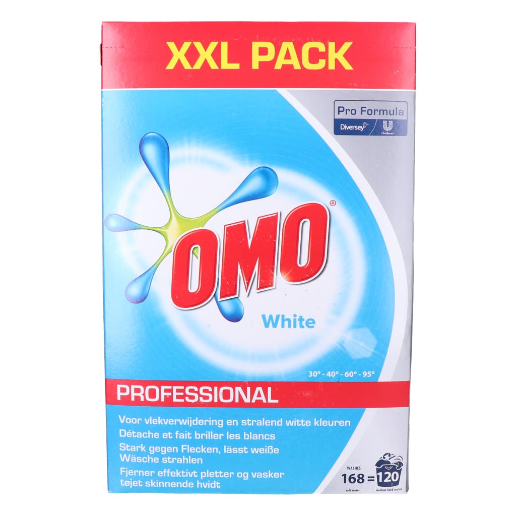 Omo Washing Powder Professional White 120 Scoops