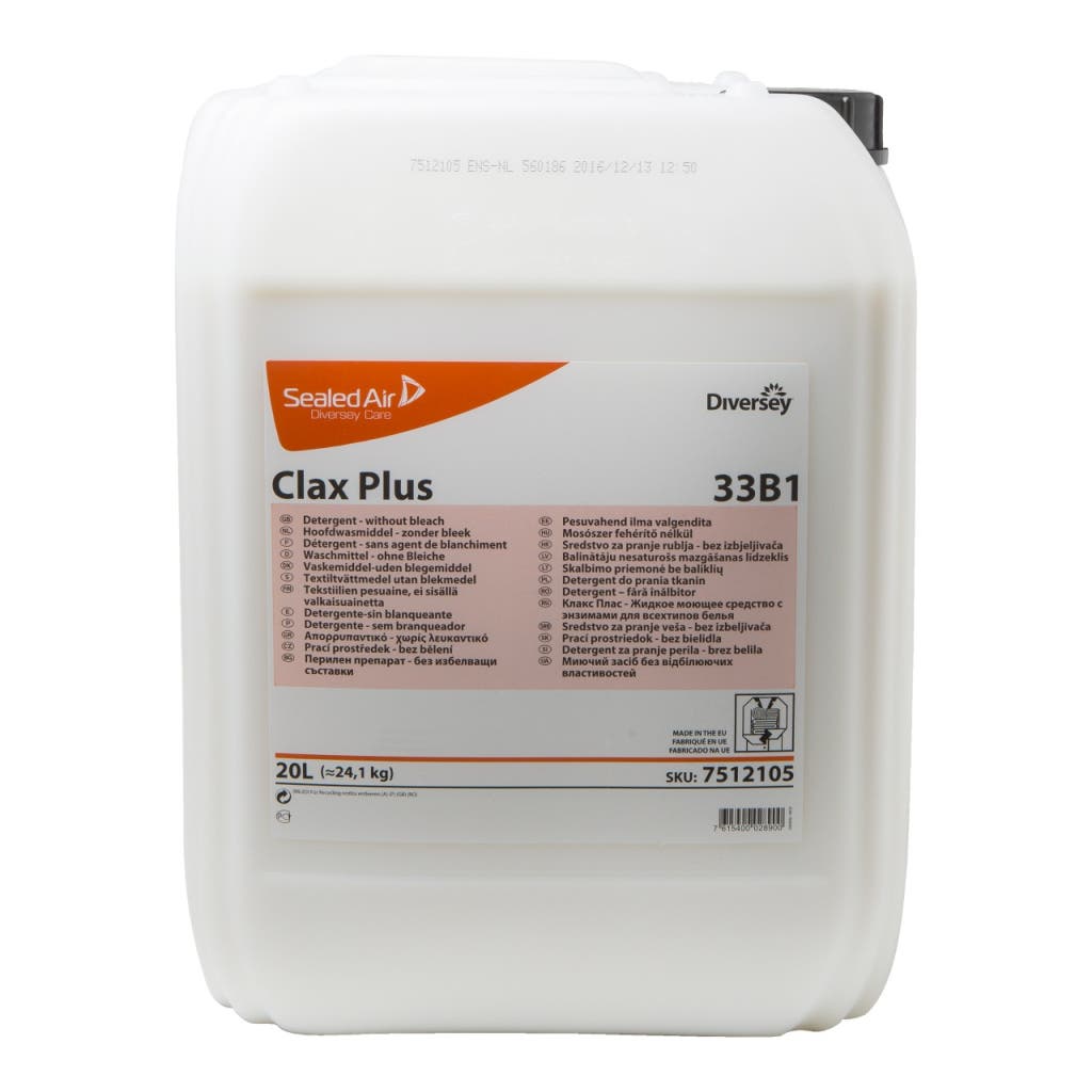 Liquid Detergents Diversey Clax Plus 33B1