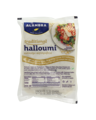 Halloumi Cheese Alambra 100% Sheep & Goat Milk Ca.250 g/Pack (UN)