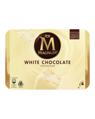 Ola Ice Cream Magnum White 4x100 ml