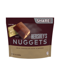 HERSHEY'S NUGGETS Milk Chocolate with Almonds Pouch 286g