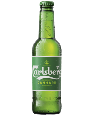 Beer Carlsberg Green Bottles