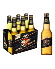 Beer Miller Genuine Draft Bottles