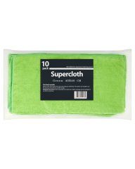 Cleaning Cloths Microfibre Green 40x40 cm
